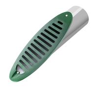 Huakaile Émetteur de vidange incliné vert de 10,2 cm, tuyau de drainage compatible avec sortie pour pompe de puisard, système de dérivation de bec de descente à faible entretien pour extensions de