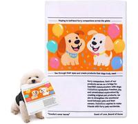 Hualabo Jouet journal pour chien - Indestructible - Durable - Lavable - Résistant aux morsures - Pour chiots et chiots - Déchirure - 1 pièce