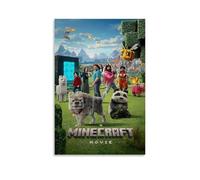 Hualishup Minecraft Poster décoratif sur toile style rétro pour chambre à coucher 30 x 45 cm