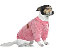 HuaLiSiJi 4XL Pull Polaire Grand Chien Pull Chaud Grand Chien Pull Chien Grande Taille, Chaud et Léger, Texture Douce, élastique Facile à Porter, Couleurs Vives (Rose, 4XL)