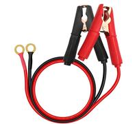 HuaLiSiJi Pince Crocodile Batterie 12V 24V Pince Cable Batterie Voiture avec Borne à Joint Torique 12AWG 30A for Automotive Battery Other Equipment (1 m)