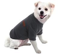 HuaLiSiJi Pull Chien Grande Taille Sweat Grand Chien Pull Bouledogue Francais Pull-Overs pour Chiens,Chaud et Léger, Texture Douce, élastique Facile à Porter, Couleurs Vives (4XL Gris)