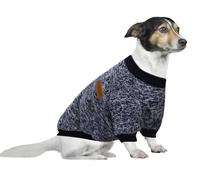 HuaLiSiJi Pull Polaire Grand Chien 4XL - Chaud, Léger, Texture Douce, Élastique, Facile à Porter, Couleurs Vives (Noir)
