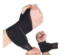 Hually Protège Poignet, (1 Paire) Poignet Protège Bandage Protection de Poignets, pour Réduire Pression du Poignet/Chaleur du Poignet/Protection des Articulations pour Musculation,Gymnastique