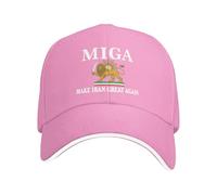 HUALONG Iran Hat, Casquette de Camionneur avec Signe du Lion et du Soleil, Casquette de Baseball Respirante pour Hommes et Femmes, pour Un Usage Quotidien Ajustement Confortable (One Size)