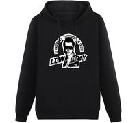 HUALUN Link Wray Rumble Logo Hoodies Long Sleeve Pullover Loose Hoody Men Sweatershirt Black Size XXL