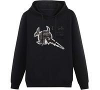 HUALUN Men Long Sleeve Sweatshirt Das Boot U 96 German U Boat Movie Submarine Ww2 War Laughing Sawfish Long Sleeve Sweatshirts Black Size S