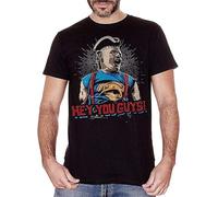HUALUN Men t-Shirt Sloth Goonies Hey Yo Guys Movie Cult Brothers Black Size S