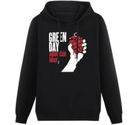 HUALUN Men's Hoody Green Day American Idiot Hoody Size L