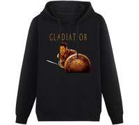 HUALUN Men's Hoody New Rare Gladiator Russell Crowe Movie Men's Hoody Size 3XL