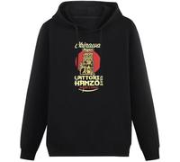 HUALUN Men's Hoody Sweatershirt Hattori Hanzo Sword and Sushi Anime Bill Kill Movie Cult Manga Classic Style Size 3XL
