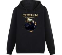 HUALUN Whitesnake Made in Britain The World Record Tracks DIY Cotton Pullover Long Sleeve Hoody Mens Sweatshirts Size M