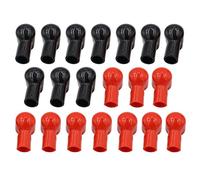Huamengyuan 20pcs Capuchon Couvertures Batterie,Protecteurs De Capuchon De Borne Batterie,Capuchon De Protection des Cosses De Batterie en PVC Couvre-Bornes De Batterie pour Voiture Bateau Marine