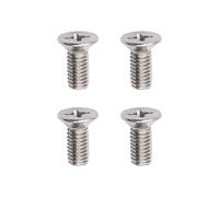 Huamengyuan 4/8/12pcs vis en acier inoxydable, vis de fixation de rotor de disque de frein de rechange automobile 93600-06014-0H compatible avec Civic Accord Odyssey