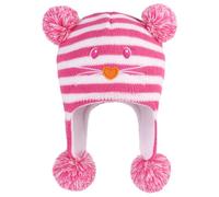 Huamengyuan Bonnet d'hiver unisexe pour bébé - Bonnet en tricot chaud - Doublure polaire - Bonnet mignon - Avec pompons - Pour enfants, Type 16, Medium