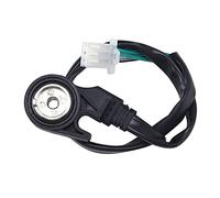 Huamengyuan Commutateur De BéQuille LatéRale De Moto,Contacteur De BéQuille LatéRale,Interrupteur Marche/ArrêT Du Moteur De La Moto Noir