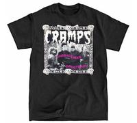 HUAMER The Cramps Garbageman Drugtrain T-Shirt Black M