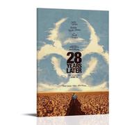 HUAMINGUKYYDS Poster 28 jours plus tard ; esthétique de la chambre, peinture à l'huile sur toile, poster d'album/film à suspendre