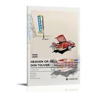 HUAMINGUKYYDS Poster Heaven Or Hell Von Don Toliver Hip Hop - Esthétique de la pièce, peinture à l'huile sur toile, poster d'album/film à suspendre