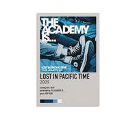 HUAMINGUKYYDS Poster Lost in Pacific Time The Academy Is - Esthétique de la chambre, peinture à l'huile sur toile, poster d'album/film à suspendre