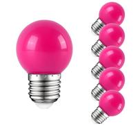 HUAMu 5X E27 Ampoule couleur LED 2,5 W Ampoule PURPURE 200 lm équivalent à halogènes 20 W Lampe de décoration AC220 V-240 V