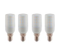 HUAMu Ampoule LED E14 9W, Équivalent 90W halogène, 900lm, 2700K Blanc chaud, Petit culot à vis E14, Ampoules Maïs LED Non-dimmable, Mat, Lot de 4