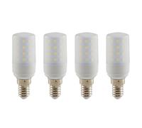 HUAMu Ampoule LED E14 9W, Équivalent 90W halogène, 900lm, 6500K Blanc froid, Petit culot à vis E14, Ampoules Maïs LED Non-dimmable, Mat, Lot de 4