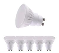 HUAMu Ampoules LED GU10 9W Equivalent 90W, 900LM 3000K Blanc Chaud, Angle de Lumière 120°, Couverture Laiteuse, Ampoule GU10 Led Efficacité Energétique, Non-Dimmable, Lot de 6