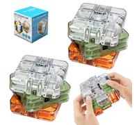 HuaMuDM Jeux de Labyrinthe 3D,Jouet de Labyrinthe de Cube,Large Labyrinth 3D Puzzle Maze Cube,Jeu Casse Tête Éducatif Anti Stress pour Développer la Logique et la Concentration,Adolescents,Adultes