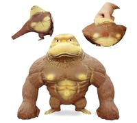 HuaMuDM Jouet Gorille Anti-anxiété, Gorille de Singe de Latex, Squeeze Jouet, Figurine de Gorille Anti Stress, Doux Squeeze Anti-Stress Jouets, Gorilla Singe Singe Toy