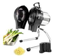HuanEssentric Machine Découper Légumes électriquement,Machine Découper Légumes pour Ail,Poivre,Piment,Oignon,Céleri,Gingembre FC110SC