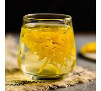 Huang Ju Gold Une Tisane Bio à Grandes Fleurs Tea Parfumé Et Rafraîchissant Te Aux Fleurs Tea Brut Sheng Cha Aliments Verts Pour Améliorer La Vue Tee Chinois (12pcs)