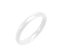 HUANGBONIG Bague créative coréenne en céramique pour homme et femme avec tempérament lisse et anneau de queue minimaliste, 11(th)