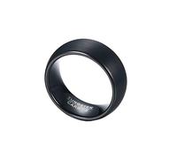 HUANGBONIG Bague de gommage en acier inoxydable rétro pour homme européen et américain, No.7