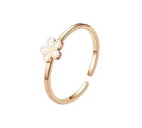 HUANGBONIG Bague en titane ouverture tempérament couronne amour richesse arbre creux bague, Métal