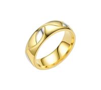 HUANGBONIG Bague exquise incrustée de diamants pour les amateurs européens et américains, No.8