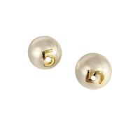 HUANGBONIG Boucles d'oreilles en perles de style vintage français Hong Kong, design européen et américain