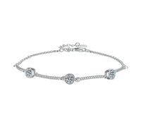 HUANGBONIG Bracelet à bulles en argent pur avec pierre de Mosan - Accessoire coréen pour femme - 1,5 - Pierre de mûrier Franz Klammer.