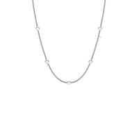 HUANGBONIG Collier créatif en acier inoxydable avec perles simples, bijoux créatifs, Métal