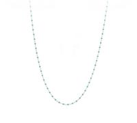HUANGBONIG Collier en argent sterling galvanisé de couleur irrégulière, Métal