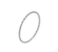 HUANGBONIG Lot de 2 bagues de précision géométriques en acier titane, No. 7, Métal