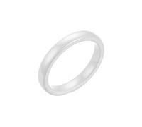 HUANGBONIG Lot de 2 bagues lisses en céramique avec diamant européen et américain, No. 7, Métal