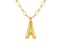 HUANGBONIG Petite chaîne carrée tridimensionnelle en acier inoxydable pour femme, Métal