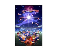 HUANGCHOU Poster d'anime Inazuma Eleven 51 sur toile - Décoration murale - Pour salon, chambre à coucher - 30 x 45 cm - Sans cadre :