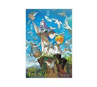 HUANGCHOU Poster d'anime The Promised Neverland 8 sur toile pour décoration de chambre à coucher, paysage sportif, décoration de bureau, cadeau, 40 x 60 cm, style 1 sans cadre