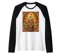 Huangdi Jaune Empereur Vitrail Mythologie Chinoise Manche Raglan