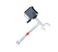 HUANGGG Écumoire de surfaces d'aquarium pour bidons et filtre d'alimentation ABS pour enlever les taches, l'huile, les protéines, bloque la graisse