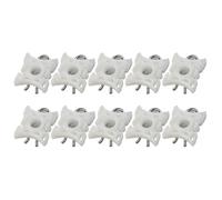 HUANGGG Lot de 10/20 clips de guidage de lève-vitre 51321938884 pour lève-vitre E32 E34 E36