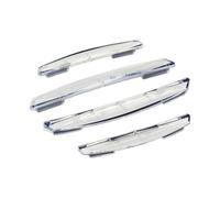 HUANGGG Lot de 4 bandes de protection en PVC pour portières de voiture contre les rayures et les collisions