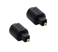 HUANGING 1 ou 2 adaptateurs portables 3,5 mm femelle vers mâle pour un son haute fidélité